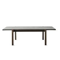 Eugene Couchtisch, Dunkler Beton/dunkle Eiche