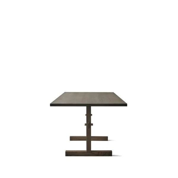 Gaspard 180 Dining Table Dark Oak