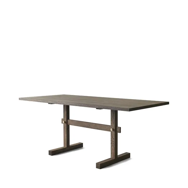 Gaspard 180 Dining Table Dark Oak