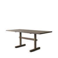 Gaspard 180 Dining Table Dark Oak