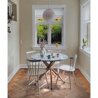 Hector 105 Dining Table Light Concrete/Light Oak