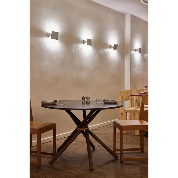 Hector 120 Dining Table Light Concrete/Light Oak
