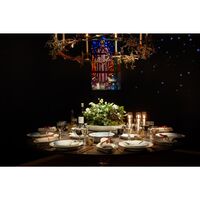 Hector 120 Dining Table Light Concrete/Light Oak