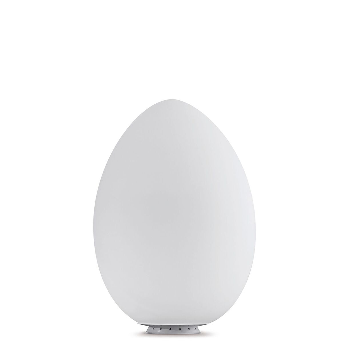 Uovo Tischlampe Groß Weiß