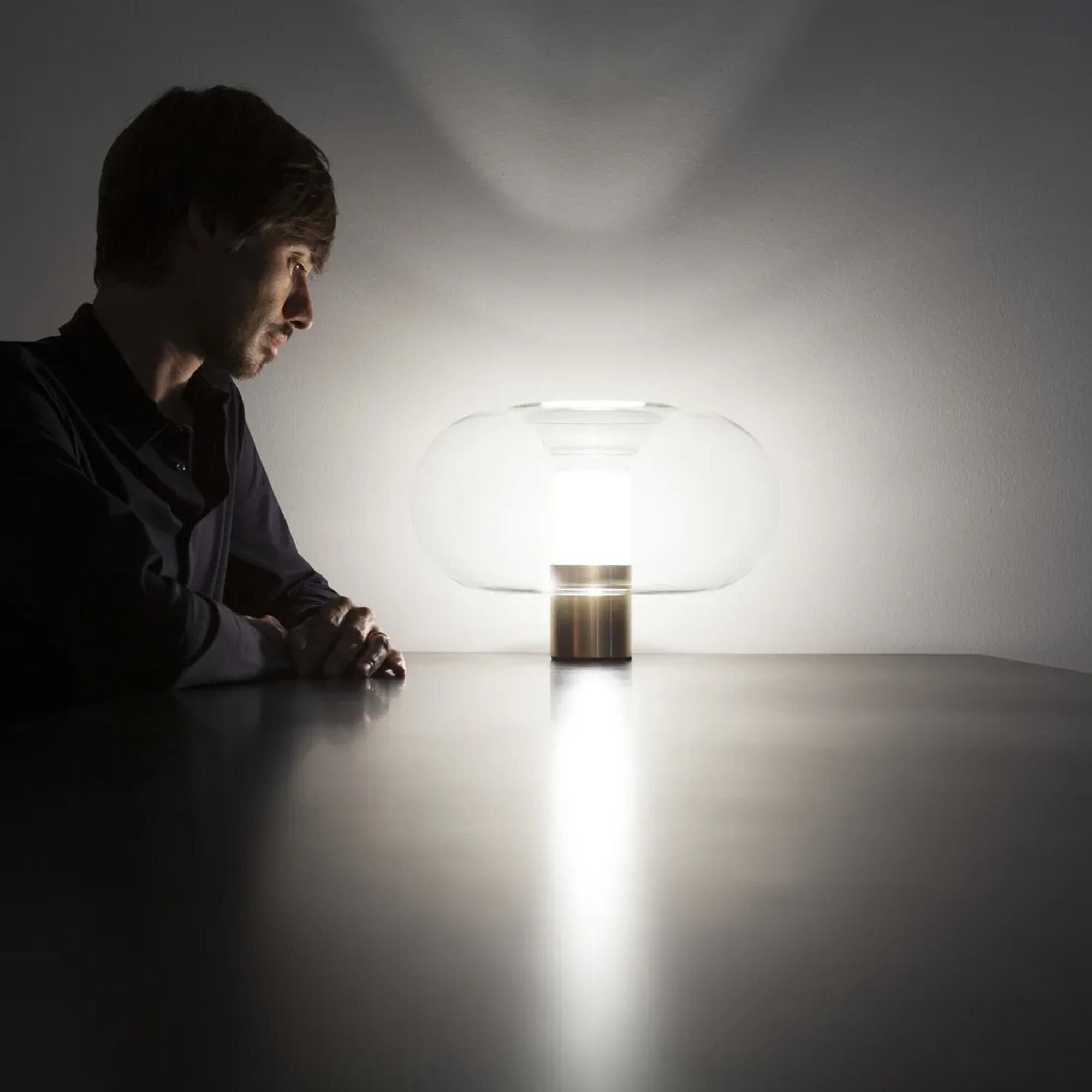 FontanaArte Fontanella Mediana Latón – Lámpara de mesa — imagen 5