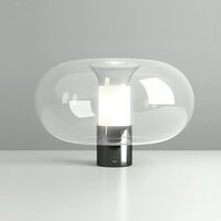 Fontanella Bordlampe Stor Krom/Sort