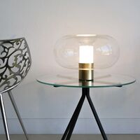 Fontanella Tafellamp Groot Messing
