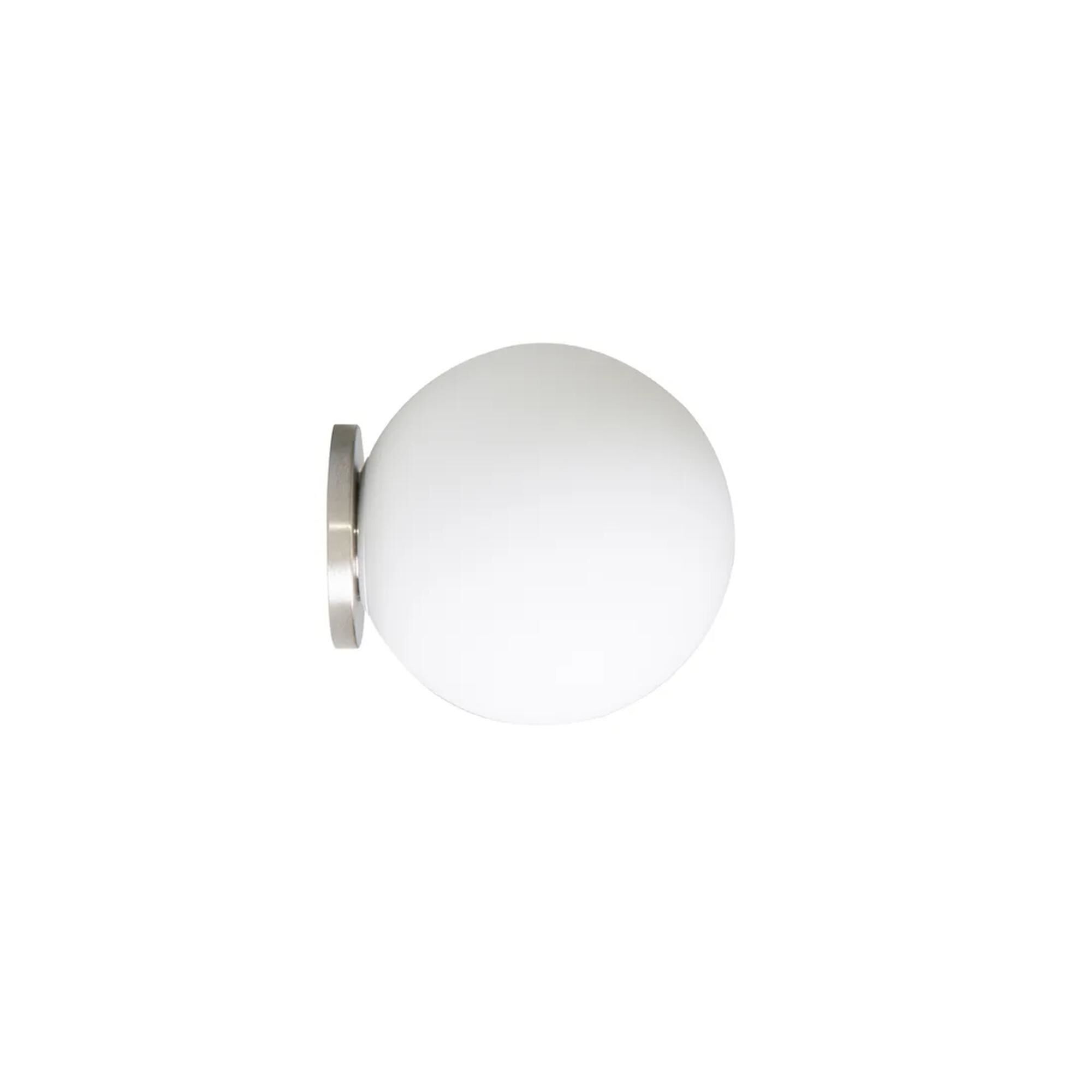 Pallina V&auml;gglampa Liten Borstat Nickel