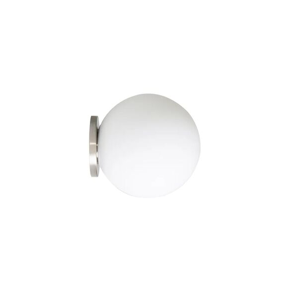 Pallina Applique Murale Petit Nickel Brossé