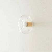 Fontanella Wall Lamp Medium Chrome/ Black