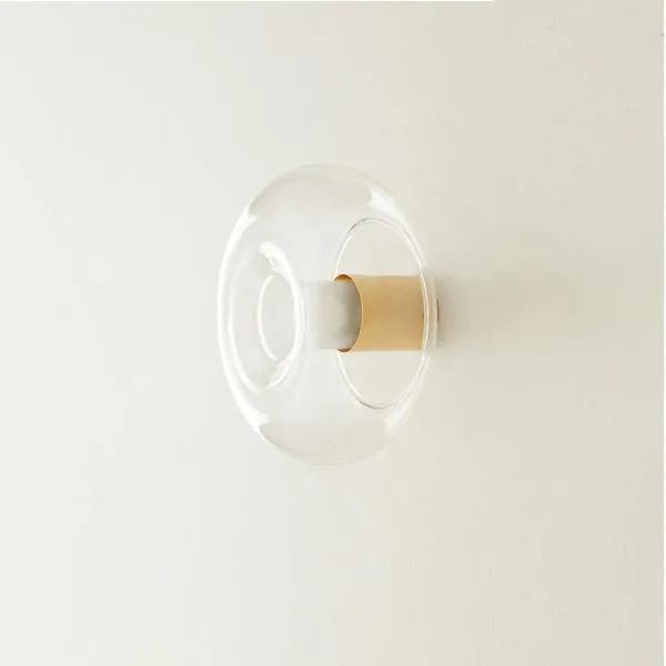 Fontanella Vegglampe Stor Messing