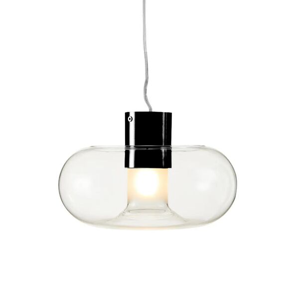 Fontanella Pendant Medium Chrome/ Black