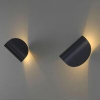 IO Wall Lamp Medium Dark Grey