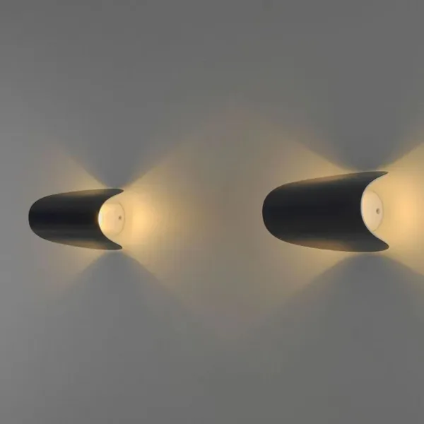 IO Wall Lamp Medium Dark Grey