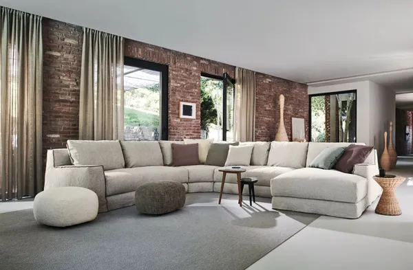 Bolla Stehlampe Klein Rattan
