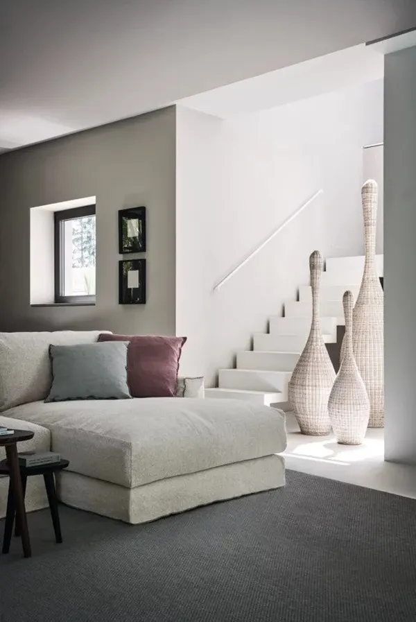 Bolla Stehlampe Klein Rattan