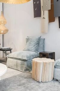 Brick Side Table Large Beech