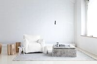 Brick Side Table Medium Beech