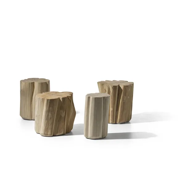 Brick Side Table Small Beech