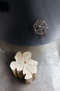 Brick Side Table Small Beech