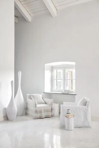 Poltrona Ghost 05 Lino Bianco