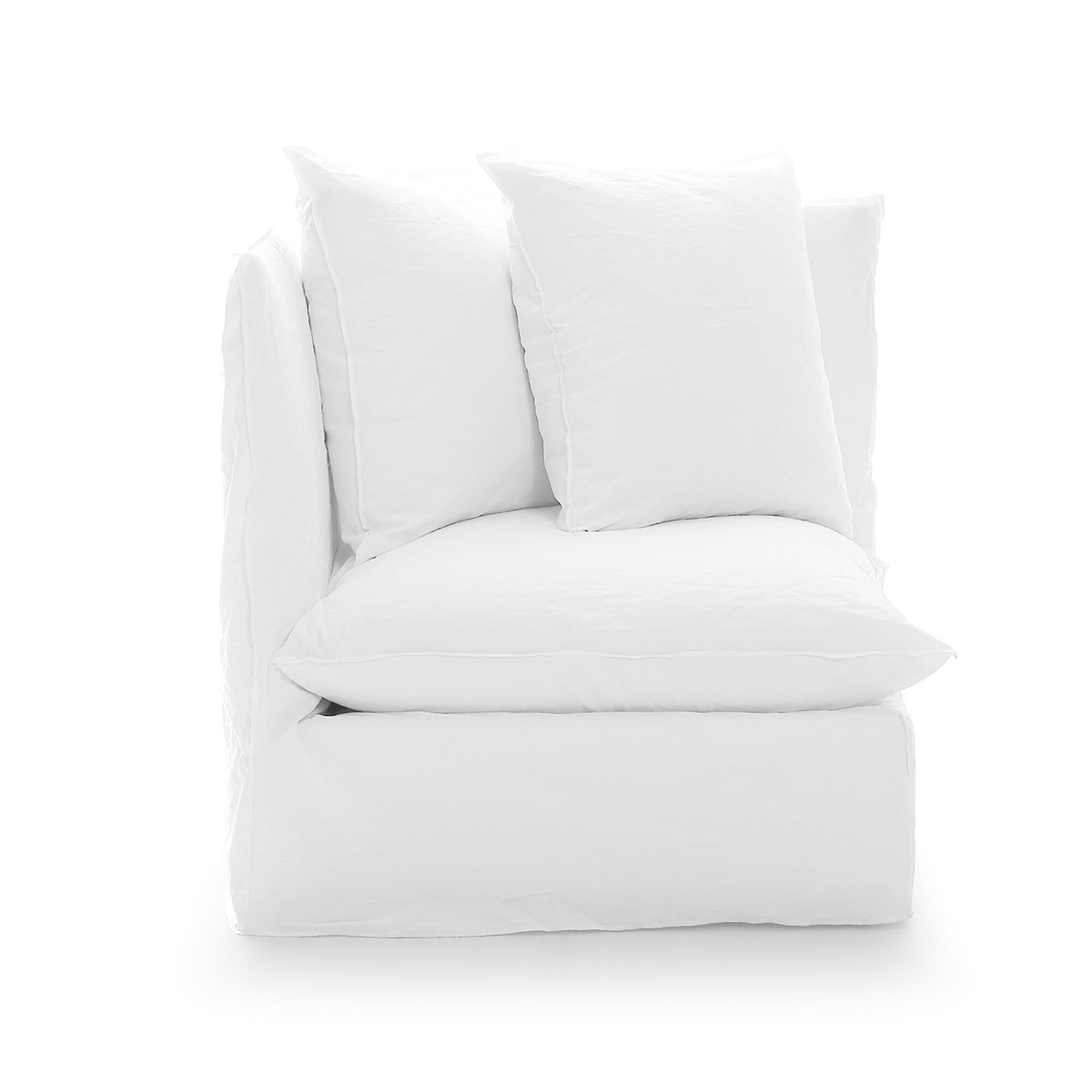 Ghost 07 Modul Sofa Hjrne Lino Bianco
