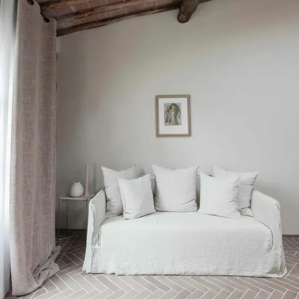 Divano Ghost 16 Lino Bianco