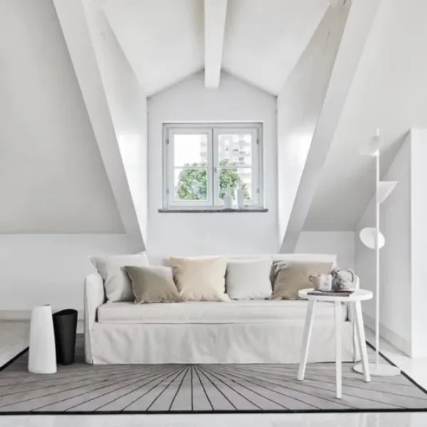 Sofa Ghost 112 Lino Bianco