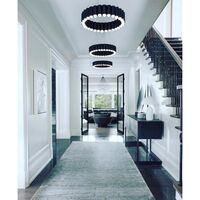 Carousel Taklampe Gunmetal