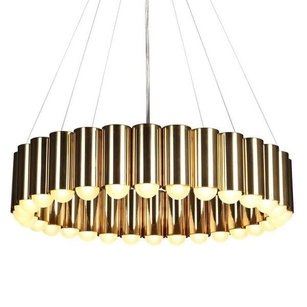 Carousel Taklampa Guld