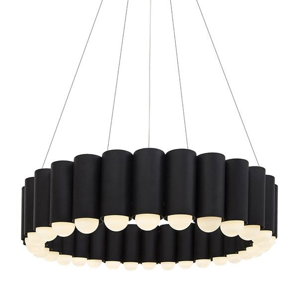 Carousel Taklampa Matt Svart
