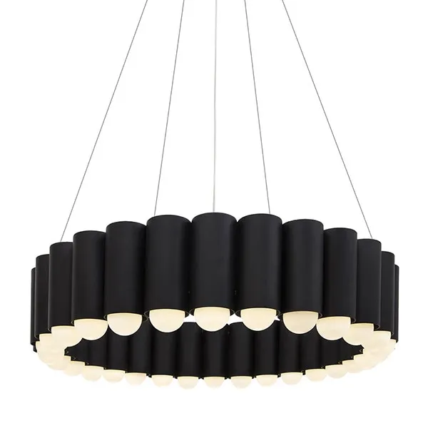 Carousel Taklampe Matt Sort