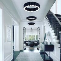 Carousel Taklampe Matt Sort