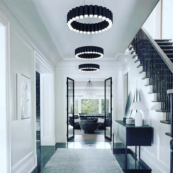 Carousel Taklampe Matt Sort