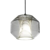 Chamber Light Pendant Small Carrara Marble/Crystal