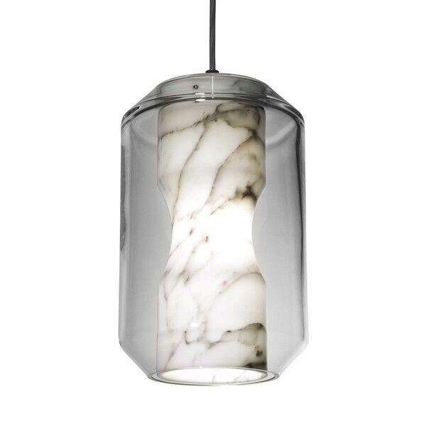 Chamber Light Taklampa Stor Carrara Marmor/Kristall