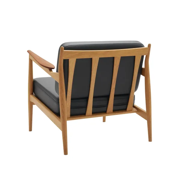 107 Armchair Oiled Oak/Oiled Teak/Black Savannah 30314