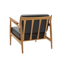 107 Armchair Oiled Oak/Oiled Teak/Black Savannah 30314