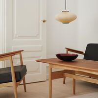 107 Sofabord Hvitoljet Eik/teakfiner