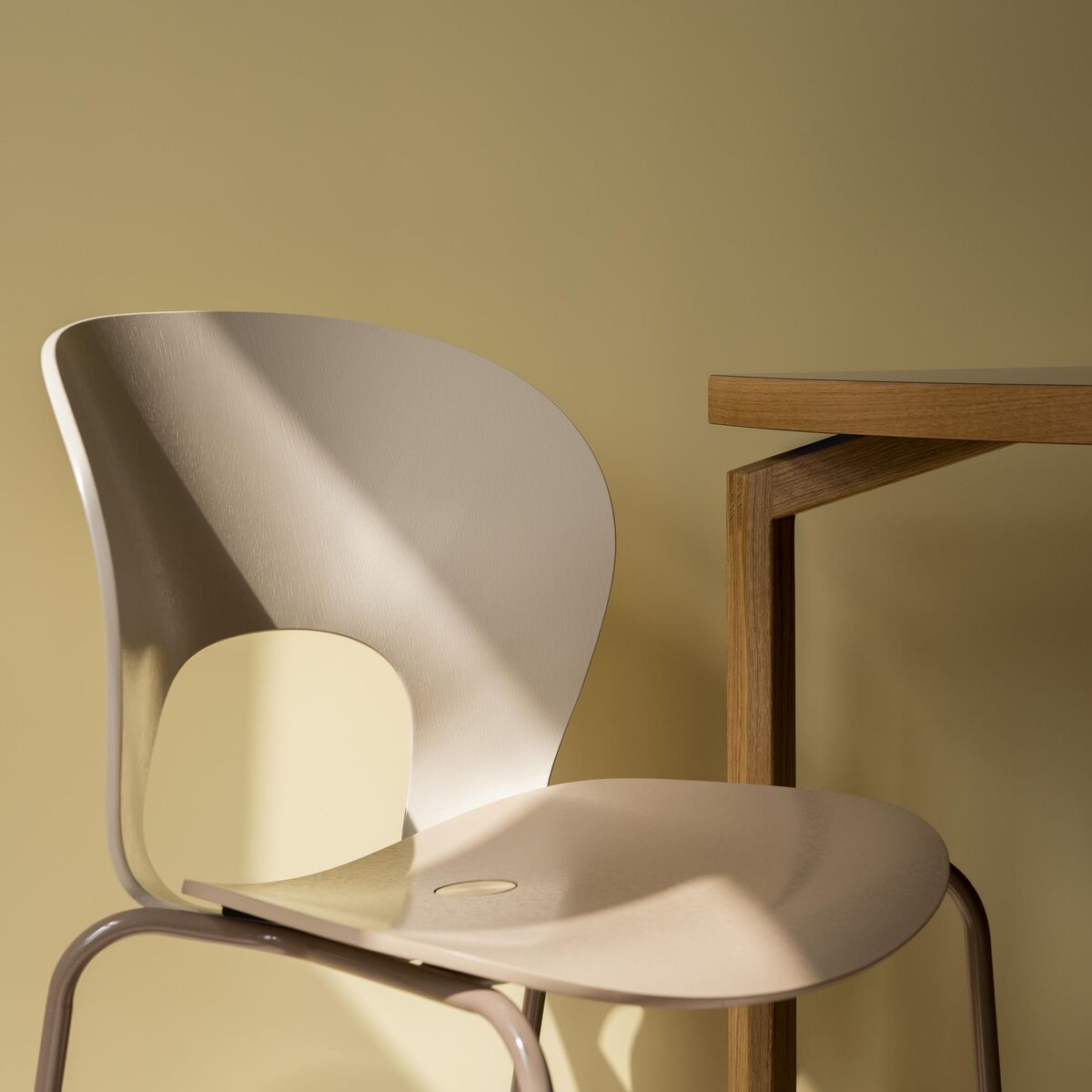 Ø Dining Chair Oak/Nature/Brown