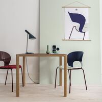 Ø Spisestol Cool Mint/ Sort/ Rød