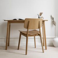 Freya Two Spisebordsstol Sortbejdset Eg
