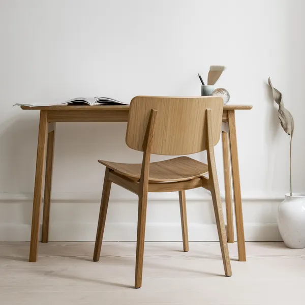 Freya Two Spisebordsstol Sortbejdset Eg/Sort Savanne 30314