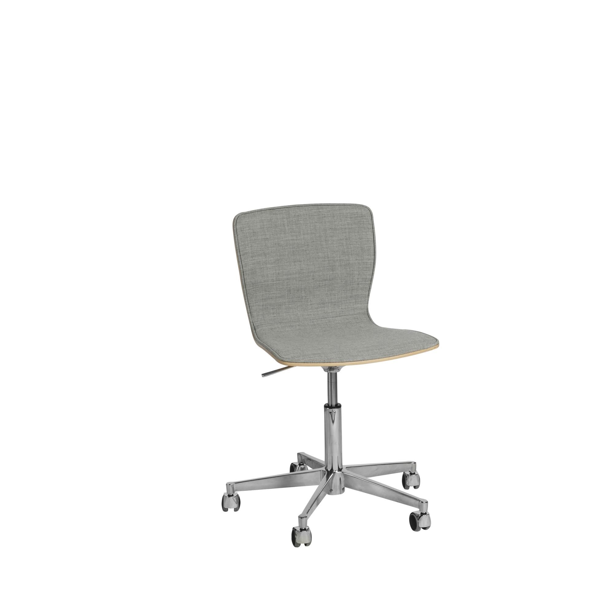 Butterfly Swivel Slim Edition Poleret Aluminium/Remix/Sde og Ryg I Eg