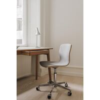 Butterfly Fauteuil Pivotant Édition Slim Aluminium poli/Remix/Assise et Dossier en Chêne