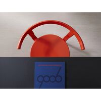 8000 Series Dining Chair Beech/Retro Red