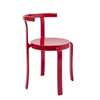 8000 Series Dining Chair Beech/Red