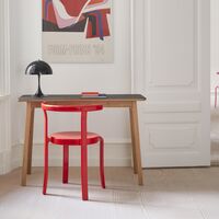 8000 Series Dining Chair Beech/Red