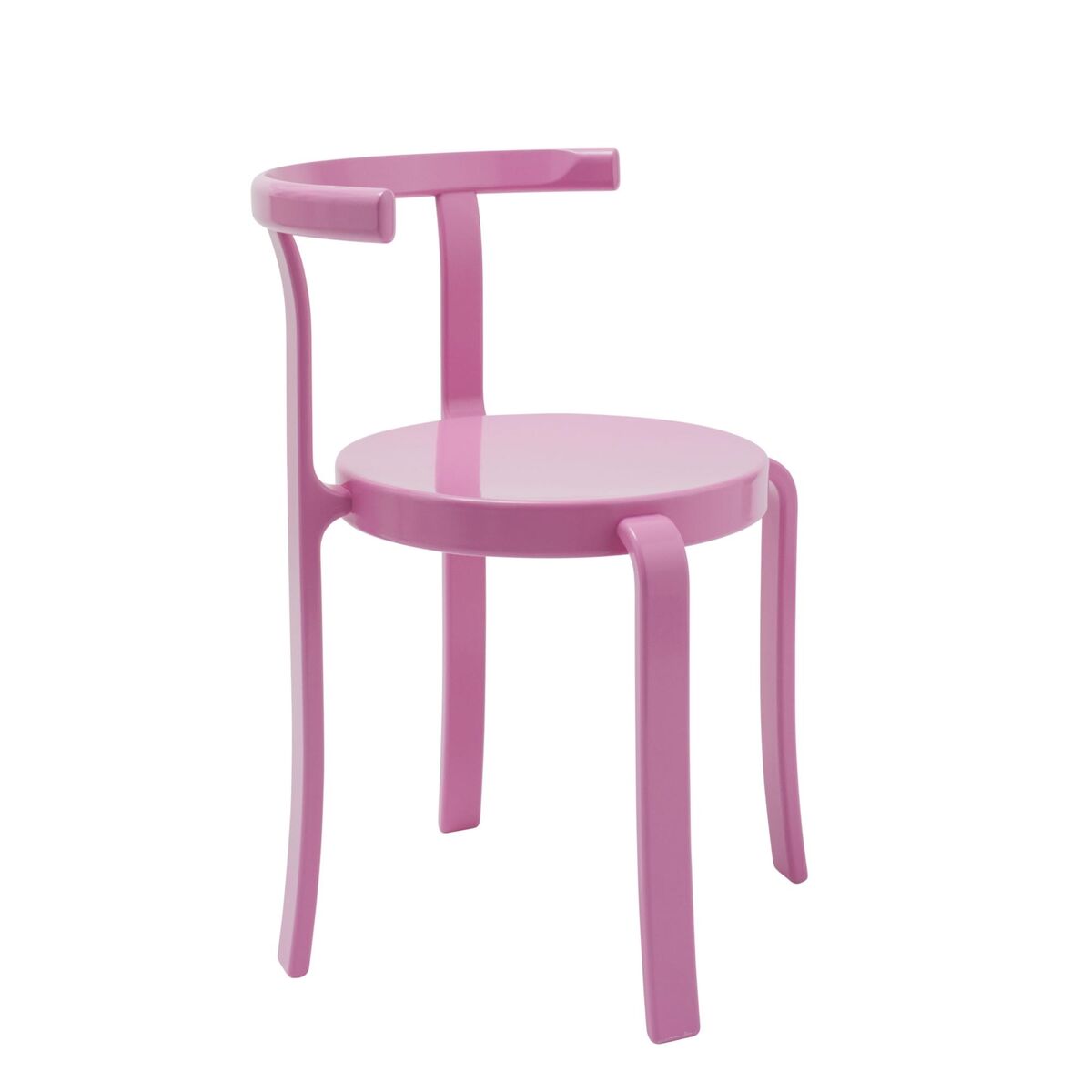 8000 Series Dining Chair Beech/Retro Pink