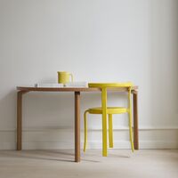 8000 Series Dining Chair Beech/Retro Yellow